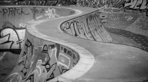 Curvas de skatepark  