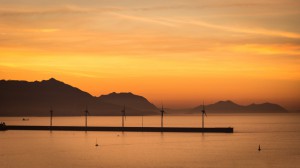 Atardecer en Punta Galea   